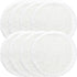 LTWHOME 16cm Weiße Mikrofaserpads Passend für Hurricane Floating Mop 1 St. M30457 (8 Stück)