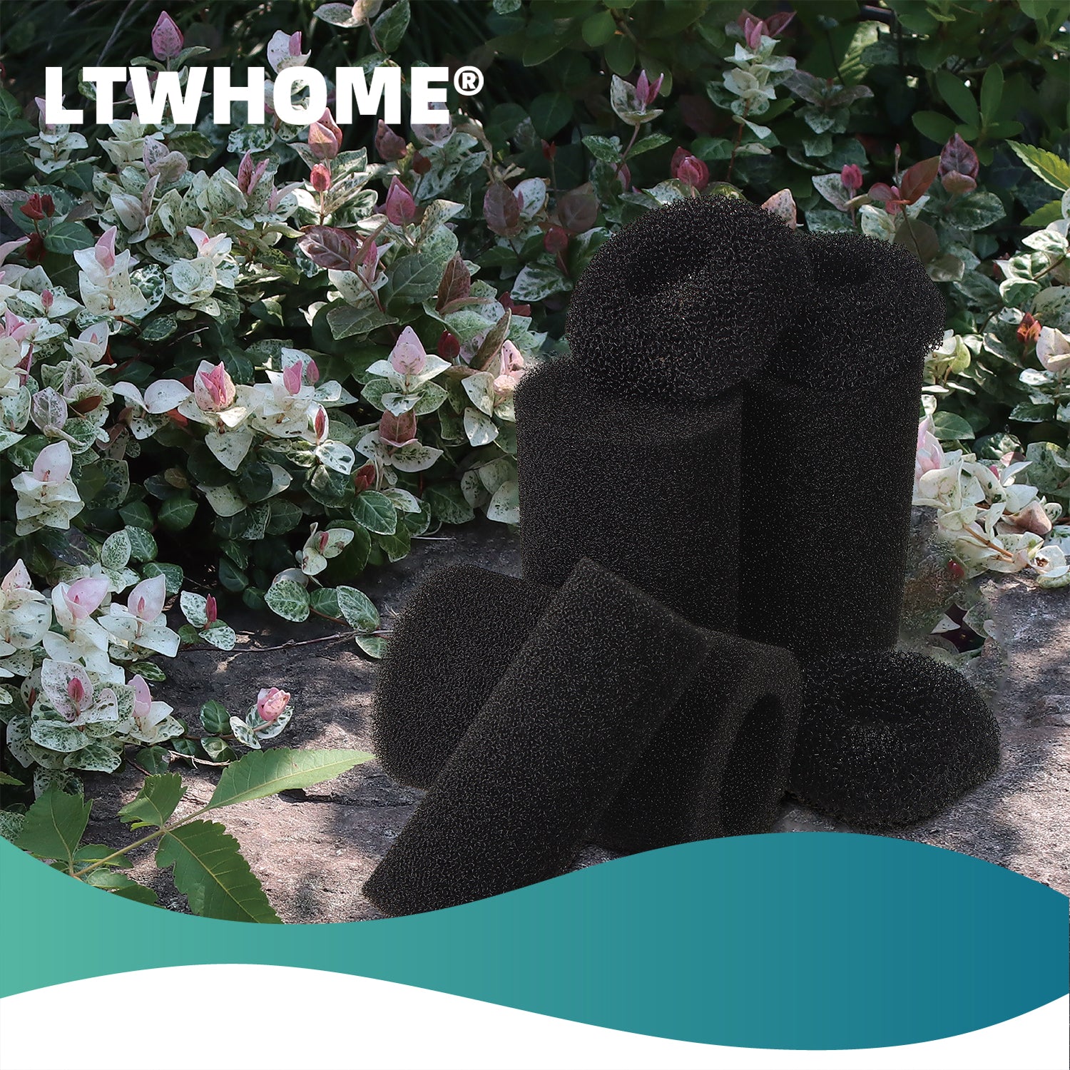 LTWHOME Filterschwamm für All Pond Solutions CUP-359 Filter