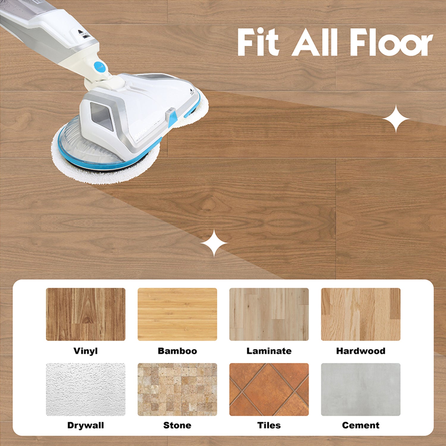 LTWHOME Mop Pads für Bissell Spinwave 2039 Series 2039A 2124