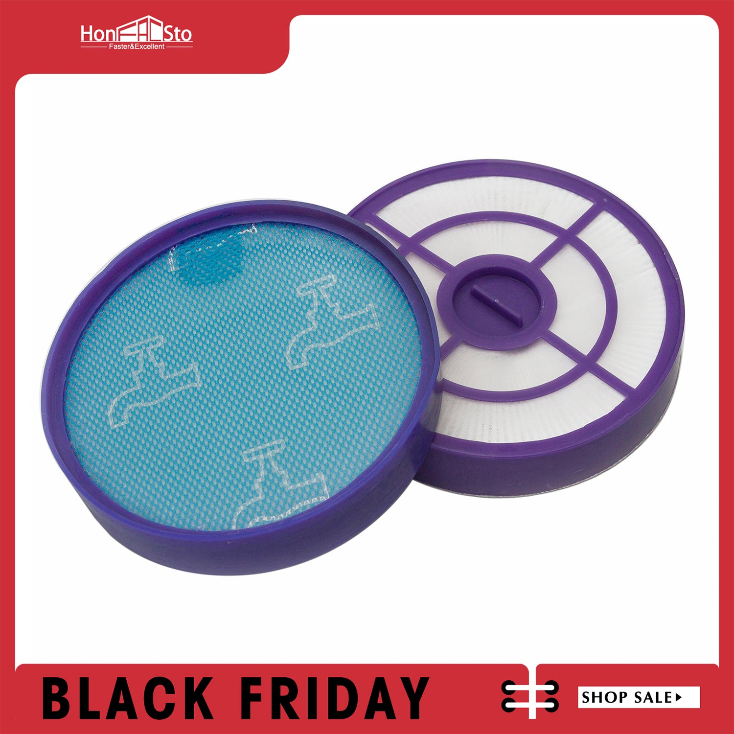 LTWHOME Filter für Dyson DC19 DC20 DC21 & DC29 Pre & Post Motor Vacuum Cleaner