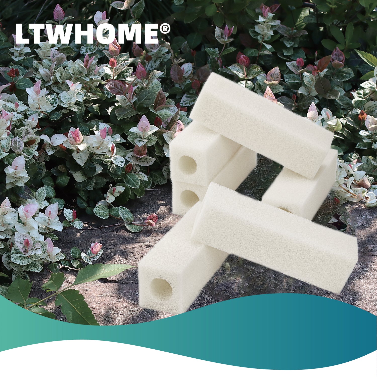 LTWHOME Filterschwamm für Eheim Pick up 2012