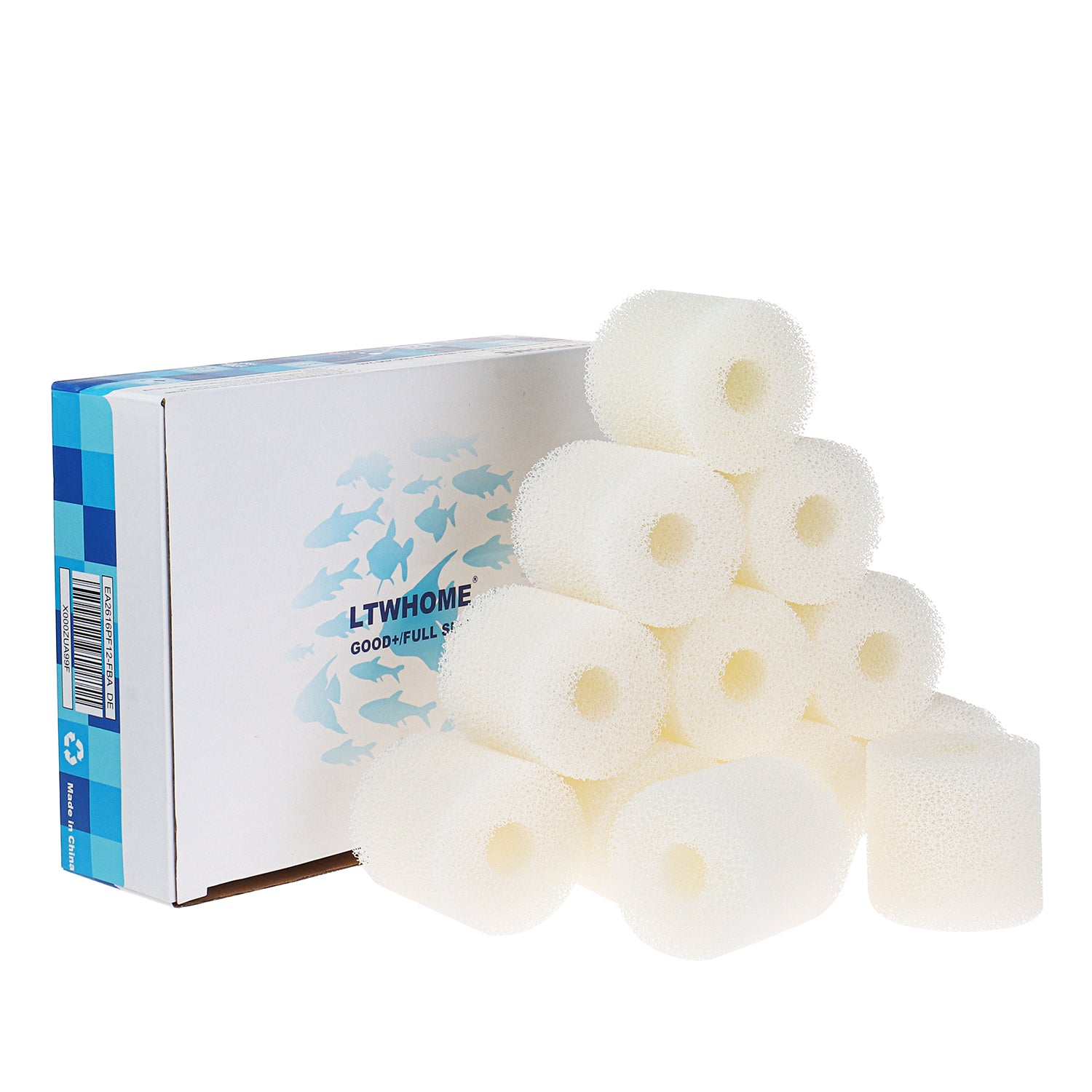 LTWHOME Filterschwamm für Eheim Aquaball 2208 2210 2212 60 130 180