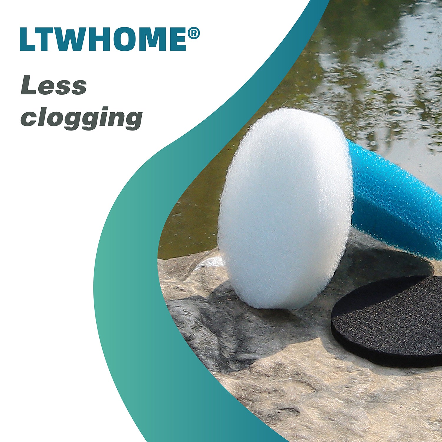 LTWHOME Filterschwamm für Eheim Classic 2213 250 2616131