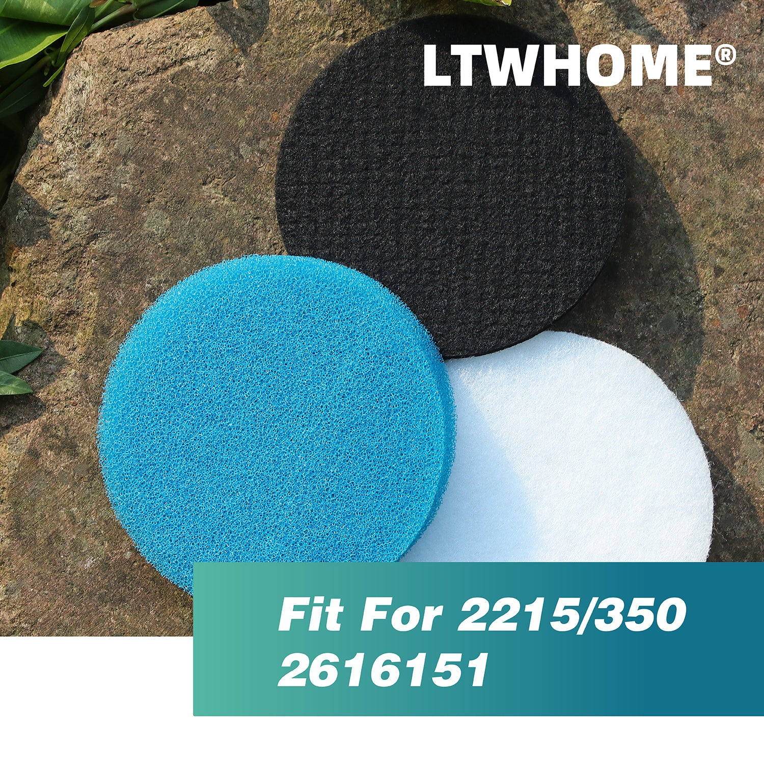 LTWHOME Filterschwamm für Eheim Classic 2215 350 2616151