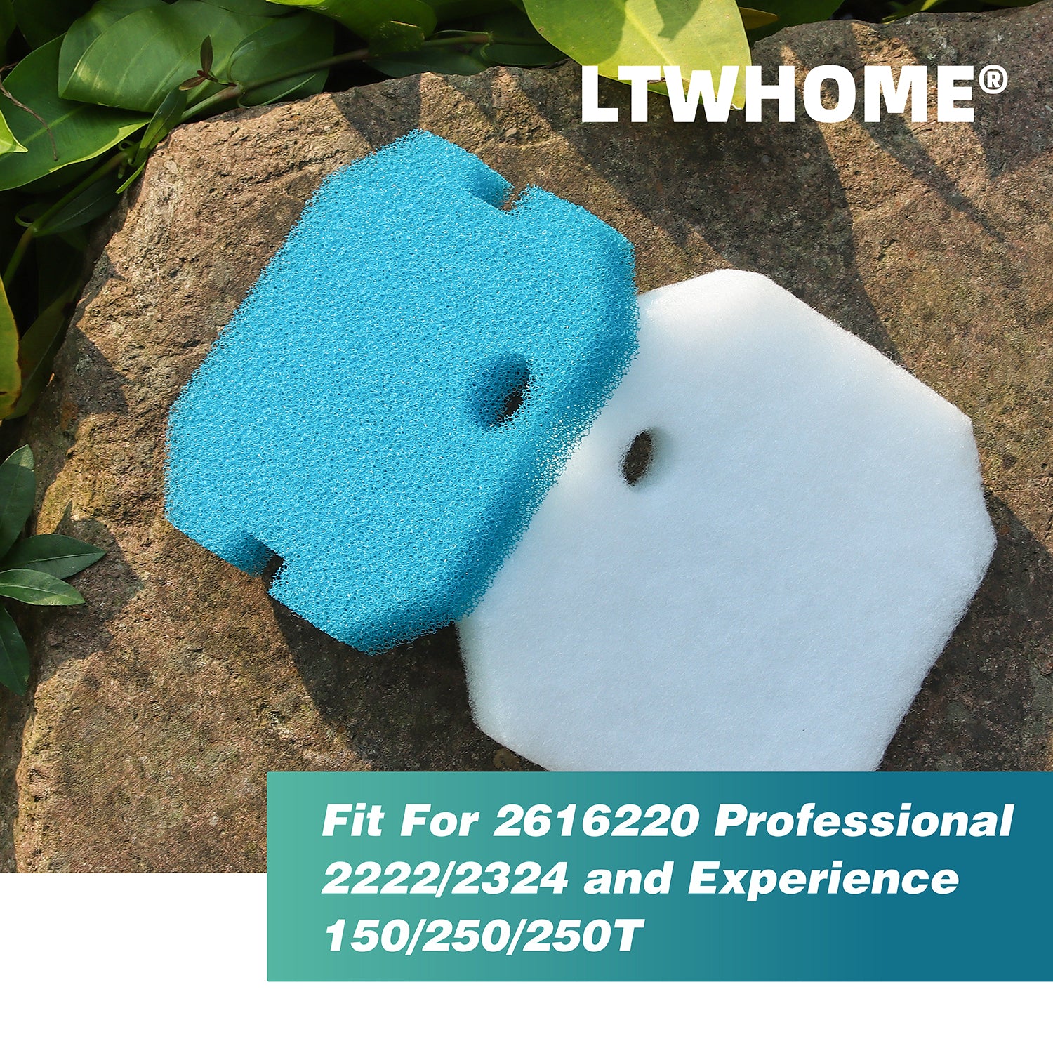 LTWHOME Filterschwamm für Eheim 2616220 Professional 2222 2324 und Experience 150 250 250T