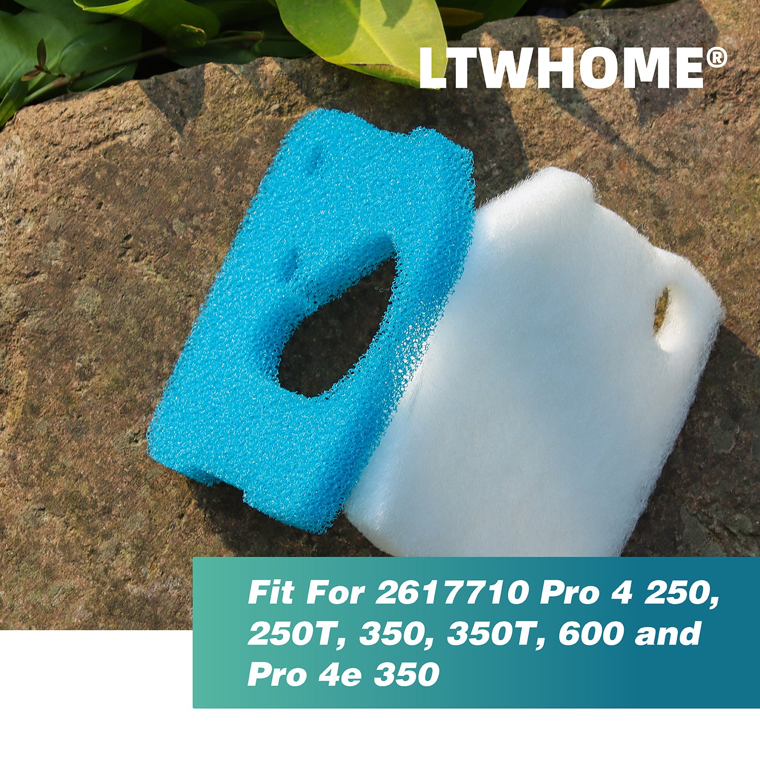 LTWHOME Filterschwamm für Eheim Professional 4 250 250T 350 350T 600 und Pro 4e 350