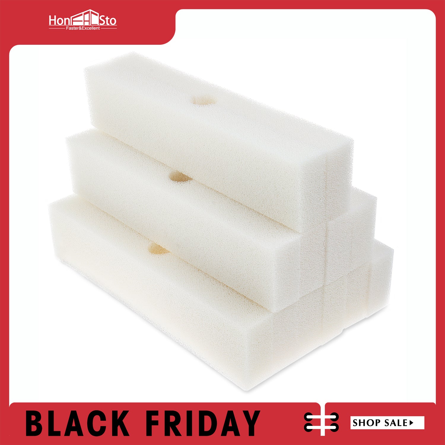 LTWHOME Filterschwamm für Fluval FX5