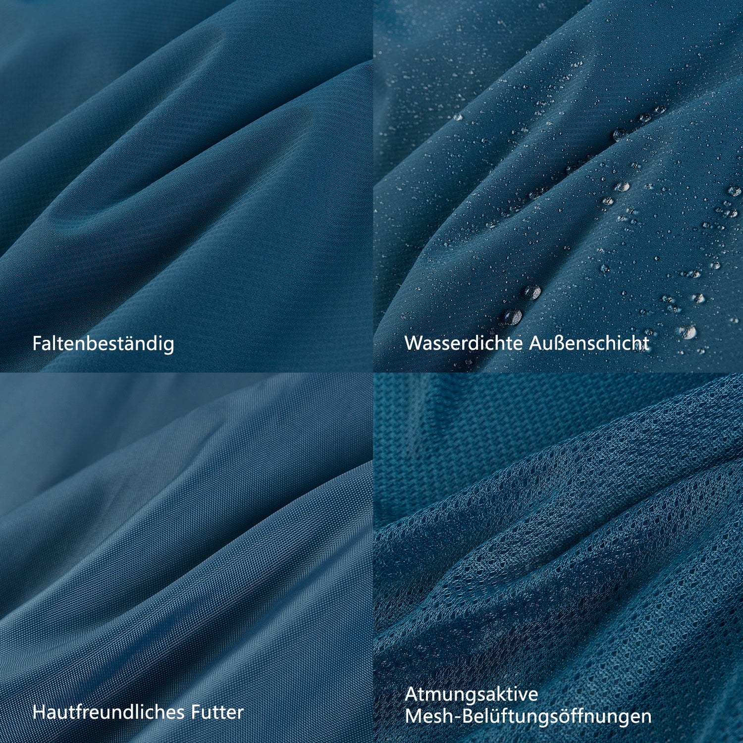 IFOURTHSTYLE Wasserdichte Hundemantel Wintermantel& Herren-Regenjacke Outdoorjacke Set