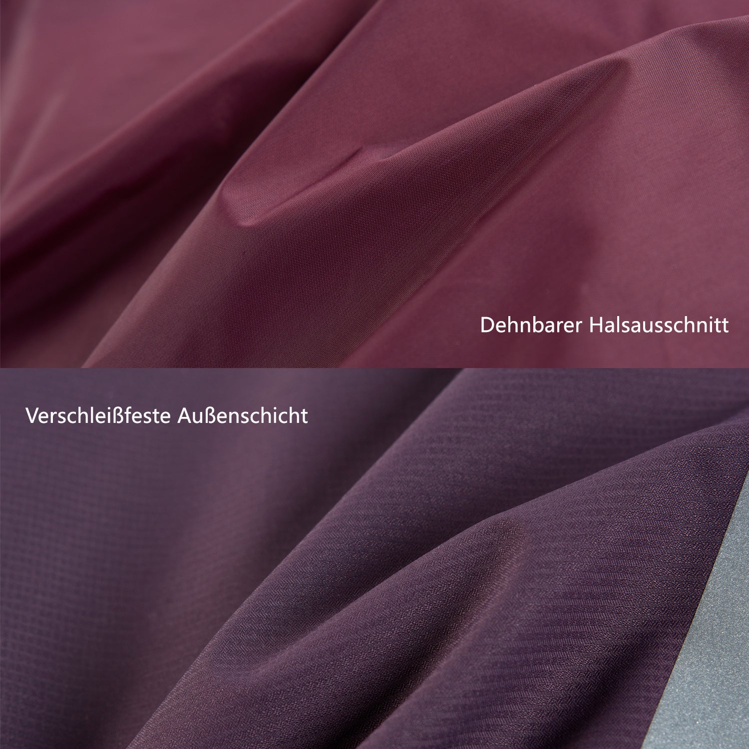 IFOURTHSTYLE Wasserdichte Winterjacke und Regenmantel für Hunde 2-teiliges Set