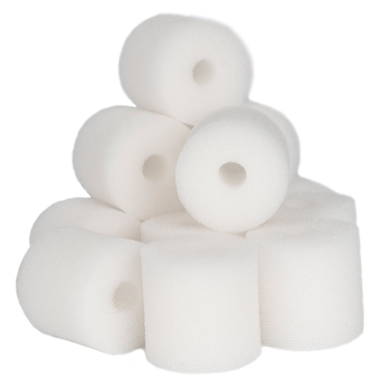 LTWHOME Ersatz Weiße Vor-Filterschwämme für Oase BioMaster Filter, 45ppi (12 Stück)