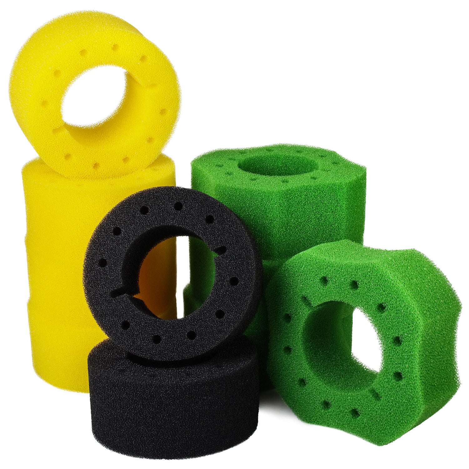 LTWHOME Filterschwamm Ersatzset passend für Oase Filto Clear 31000/8200 US (10 Stück)