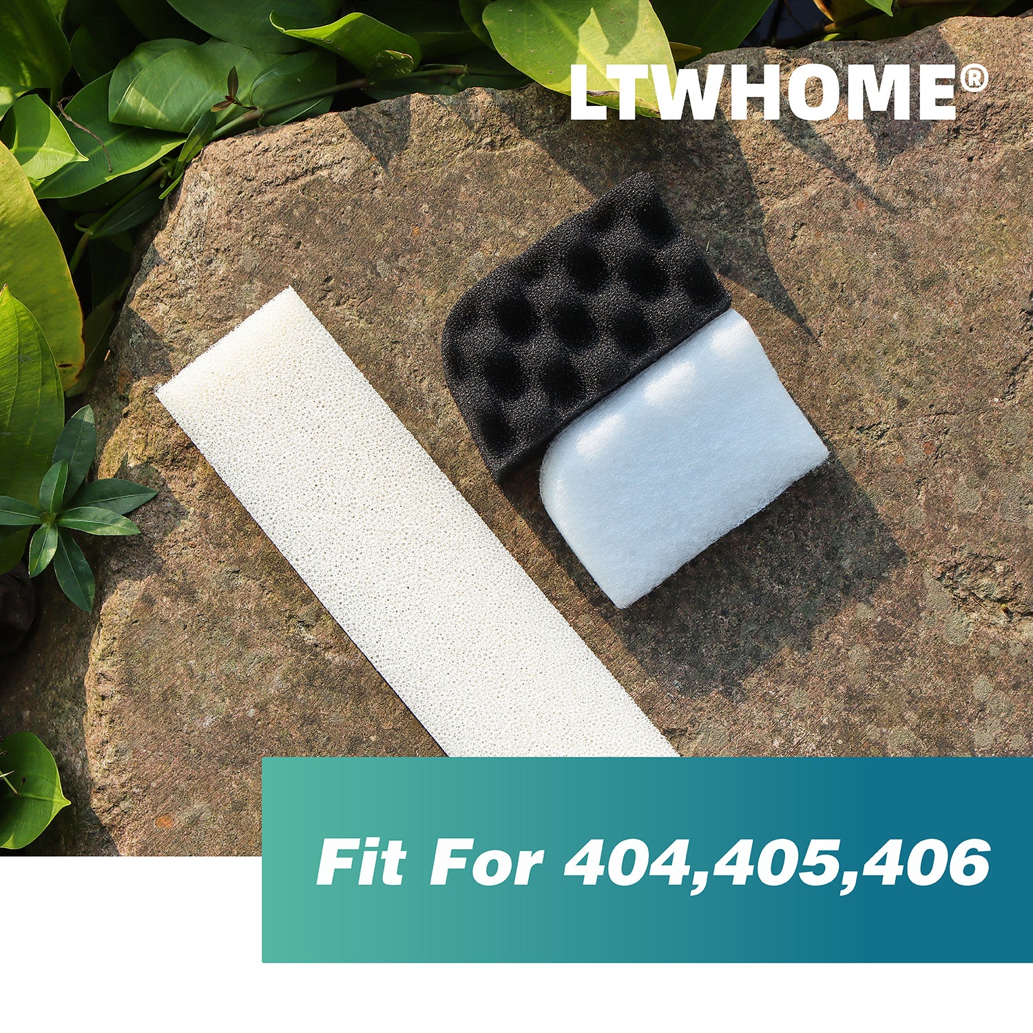 LTWHOME Filterschwamm für Fluval 404 405 406