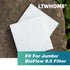 LTWHOME Polyester Filterschwamm für Juwel Jumbo/BioFlow 8.0 Filter/XL