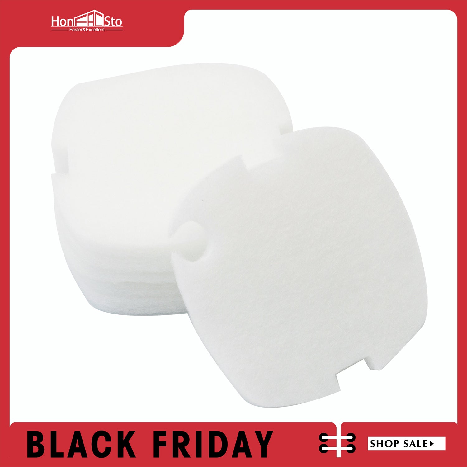 LTWHOME Filterschwamm für Tetratec External Filters EX400 EX600 EX700 FF Außenfilter