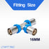LTWFITTING Pressfitting T-Stück 16 x 2,0mm für Verbundrohr 2,0mm Aluverbund - Rohr Mehrschichtverbundrohr