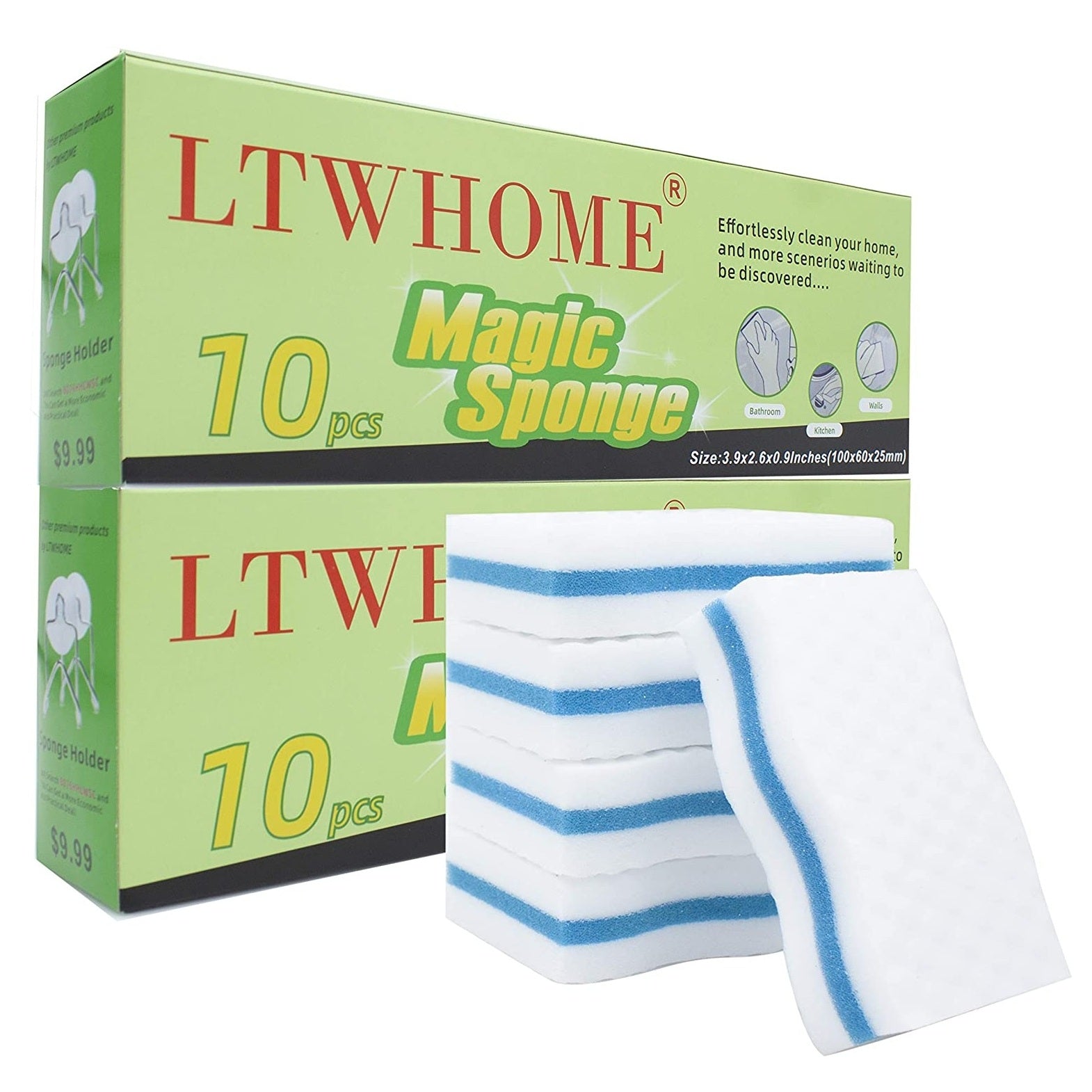 LTWHOME Magic Reinigungsschwamm in Blau