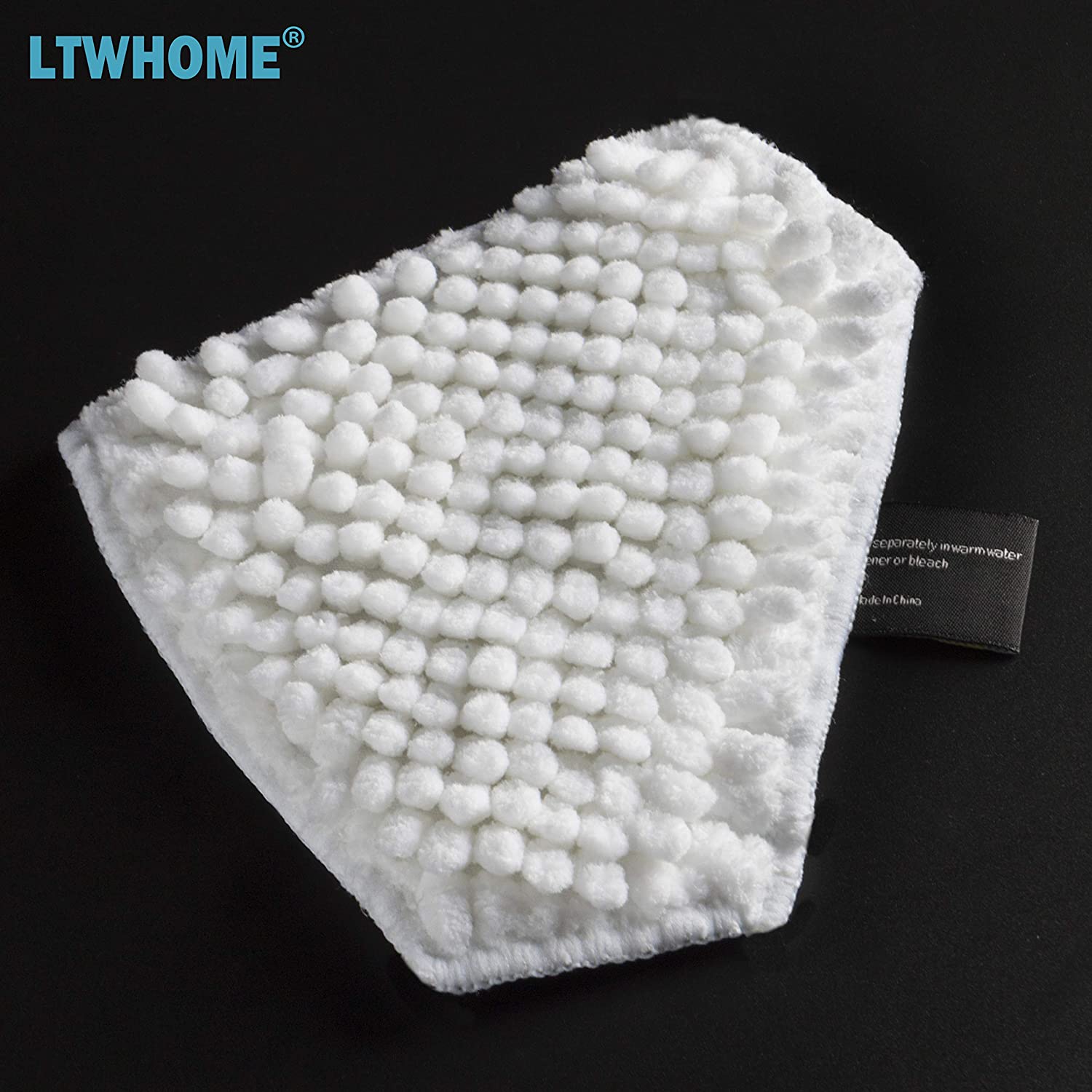 LTWHOME Mop Pads für Black+Decker Steam Mop Compare to FSMP30 FSMP20 SMP30 SMP20 FSM1630
