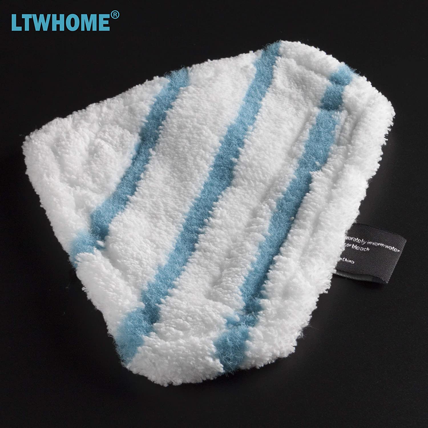 LTWHOME Mop Pads für Black+Decker Steam Mop Compare to FSMP30 FSMP20 SMP30 SMP20 FSM1630