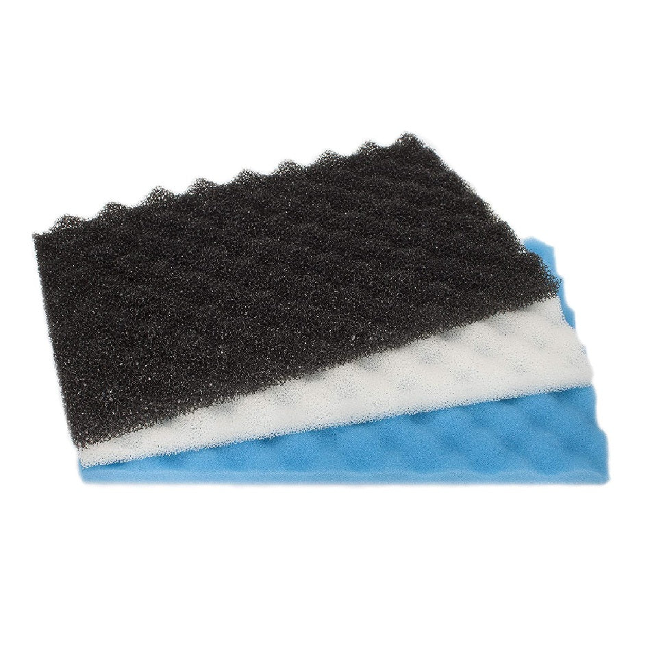 LTWHOME Fischteich Schaumfilter Schwamm Serie 43,2 x 27,9cm 3 Grade Media